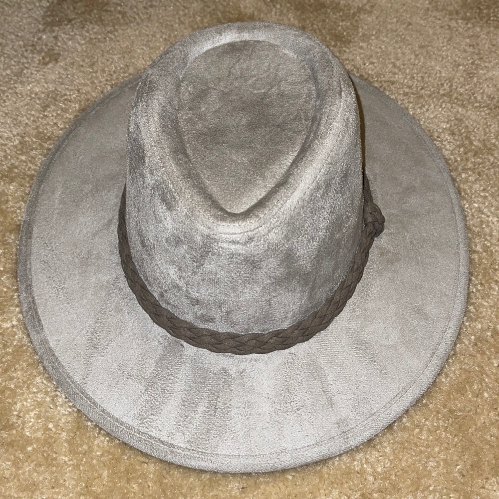 Forever 21 Fedora Hat Size OS Color Gray